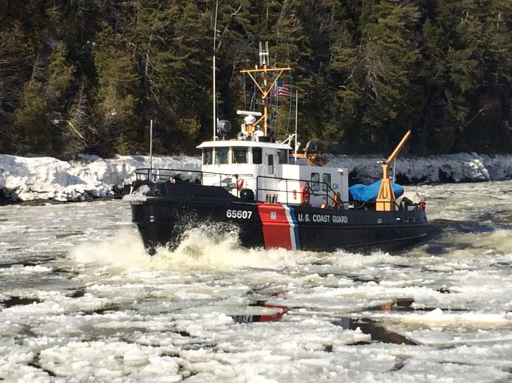 Coast Guard Vessel Bridle at work BDN.jpg