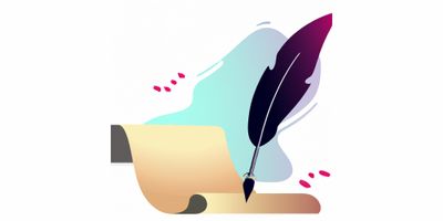 a quill and scroll in flat illustration style with gradients and white background_compressed f07d2a4b-a9ad-44dd-aab0-4049ef12203f.jpg