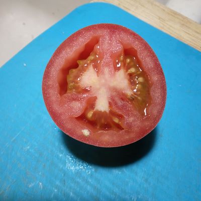 Angel in a tomato